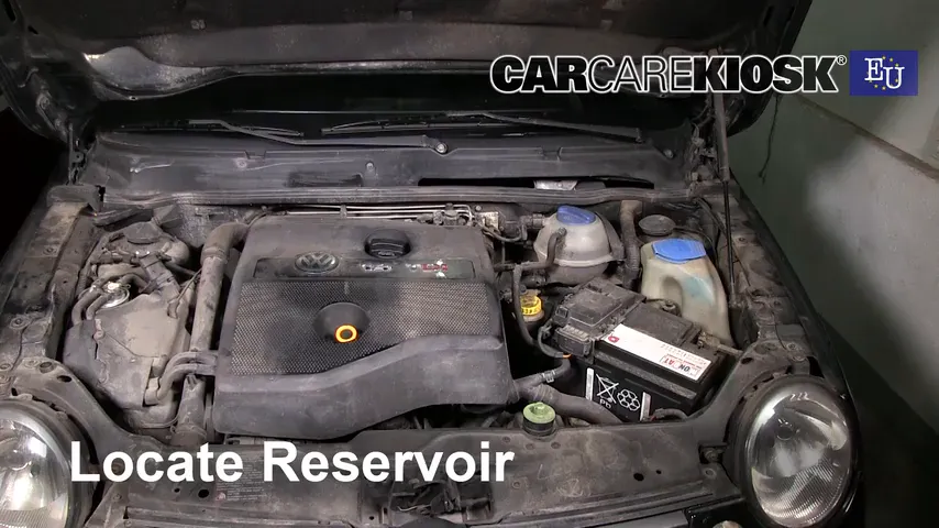 1999 Volkswagen Lupo TDI 1.4L 3 Cyl. Turbo Diesel Windshield Washer Fluid Add Fluid